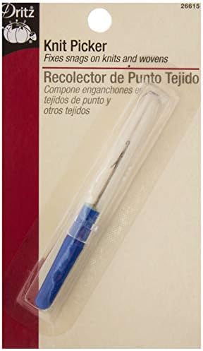 Dritz Knit Picker Latch Hook for Snags, 3-Inch, Blue