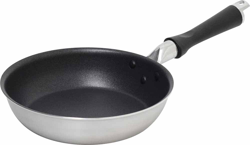 Urushiyama Metal Industrial Frying Pan, 7.9 inches (20 cm), IH, Lightweight, Vesta, Made in Japan, PFOA Free