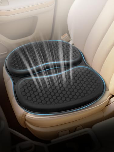 Cojín de Gel Cojin Silla Oficina Suave Transpirable Alivia Presión de la Cadera Este Cojin Sntiescaras Sdecuado Para Todas Las Estaciones Para Coche Oficina Silla Ruedas Silla Ruedas Uso Prolongado