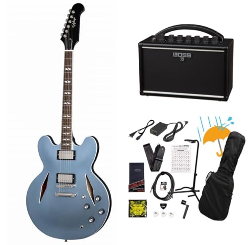 Epiphone / Inspired by Gibson Custom Dave Grohl DG-335 Pelham Blue �f�C�� �O���[�� ES-335 KATANA MINI �A���v�t��13�_�Z�b�g�I