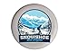 Snowshoe West Virginia Design A Souvenir Frisbee Flying Disc 4-Pack