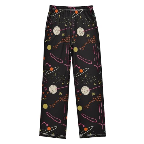 ZZKKO Colorful Space Star Galaxy Boys Pants for Kids Jogger Pants with Pockets S-XL