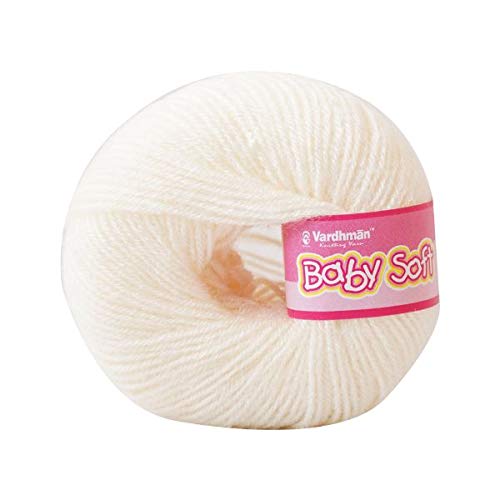 Vardhman Baby Soft Wool Knitting Yarn Perfect for Kids Crochet