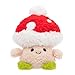 BumBumz 4.5-inch Holiday 8 Pack - Santa’s Milk Maxine, Festive Tree Tatiana, Daisy Flower Danielle, Van Vance, Yeti Yano, Palm Tree Pedro, Axolotl Aimee, and Mushroom Stan