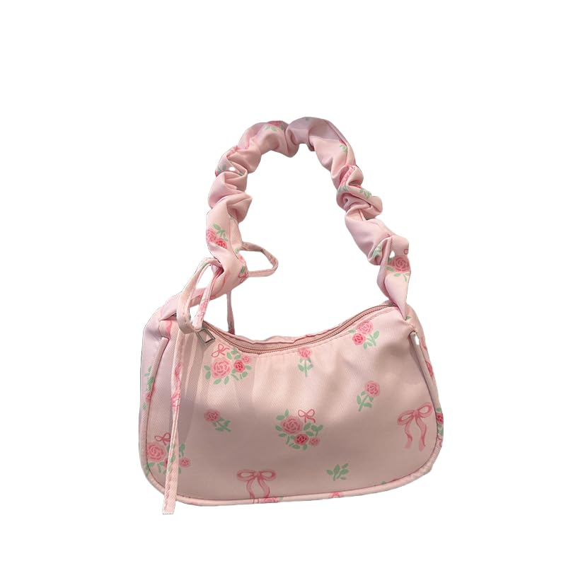 Linda bolsa de ombro de gatinho para mulheres, bolsa de ombro de poliuretano com fecho de zíper, mini bolsa de ombro, carteira nas axilas, Xkb-001