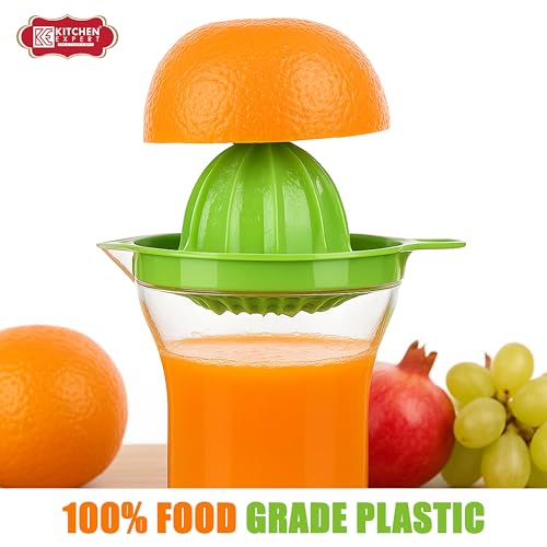 Image of Kitchen Expert Plastic Orange Juicer | Citrus Juicer Manual | 1Pc | Lemon /Fruit Squeezer | Hand Juicer for Mosambi | Orange Juice Maker Manual | Kitchen Tool