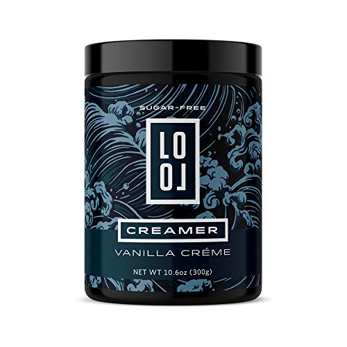 LoLo Collagen Creamer | Vanilla Creme | For Coffee or Tea | Grass-Fed, Pasture-Raised Collagen | Keto + Paleo Friendly | Non-Dairy