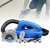 Machine de nettoyage de joints de carrelage : ce puissant nettoyeur de joints de carrelage fonctionne à 1200 W avec une vitesse à vide de 9000 tr/min. Il dispose d'un diamètre de lame de scie de 100 mm et d'un diamètre intérieur de lame de 20 mm, avec des dimensions de 34 × 13 × 17 cm et un poids brut de 5,4 kg.