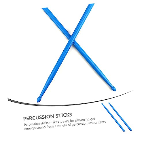 Par de baquetas de nylon para percusión, mango largo miniatura 4