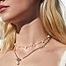 Kendra Scott Leighton Convertible 14k Gold-Plated Pearl Chain Necklace in White Pearl, Fashion Jewelry for Women