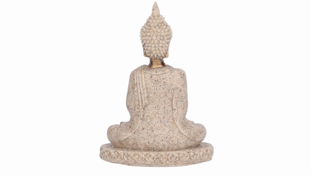 Estatua Decorativa Buda de Mesa 3.1 pulgadas Dorado miniatura 7