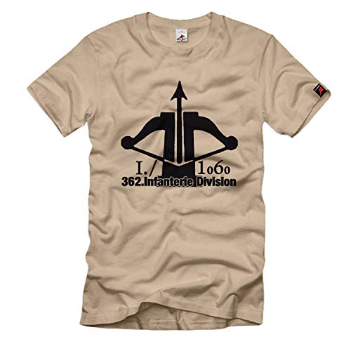 T-shirt #744 Infanterie Heer en taille 3XL coloris beige