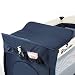 TecTake Cuna infantil de viaje de altura ajustable con acolchado para bebé...