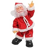 Die Nikolaus-Figur mit ihrem Hüftschwung und Gesangstalent ist Weihnachten der absolute Hingucker