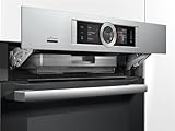 Bosch HRG6769S6 Serie 8 Einbau-Backofen mit Dampfunterstützung / A / 71 L / 1 L Wassertank / Edelstahl / Klapptür / TFT-Touchdisplay / 2 Beheizungsarten mit Dampf / Pyrolyse / Home Connect - 4