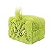 Bioworld The Grinch Big Face Character Women's Green Cosmetic Toiletry Bag