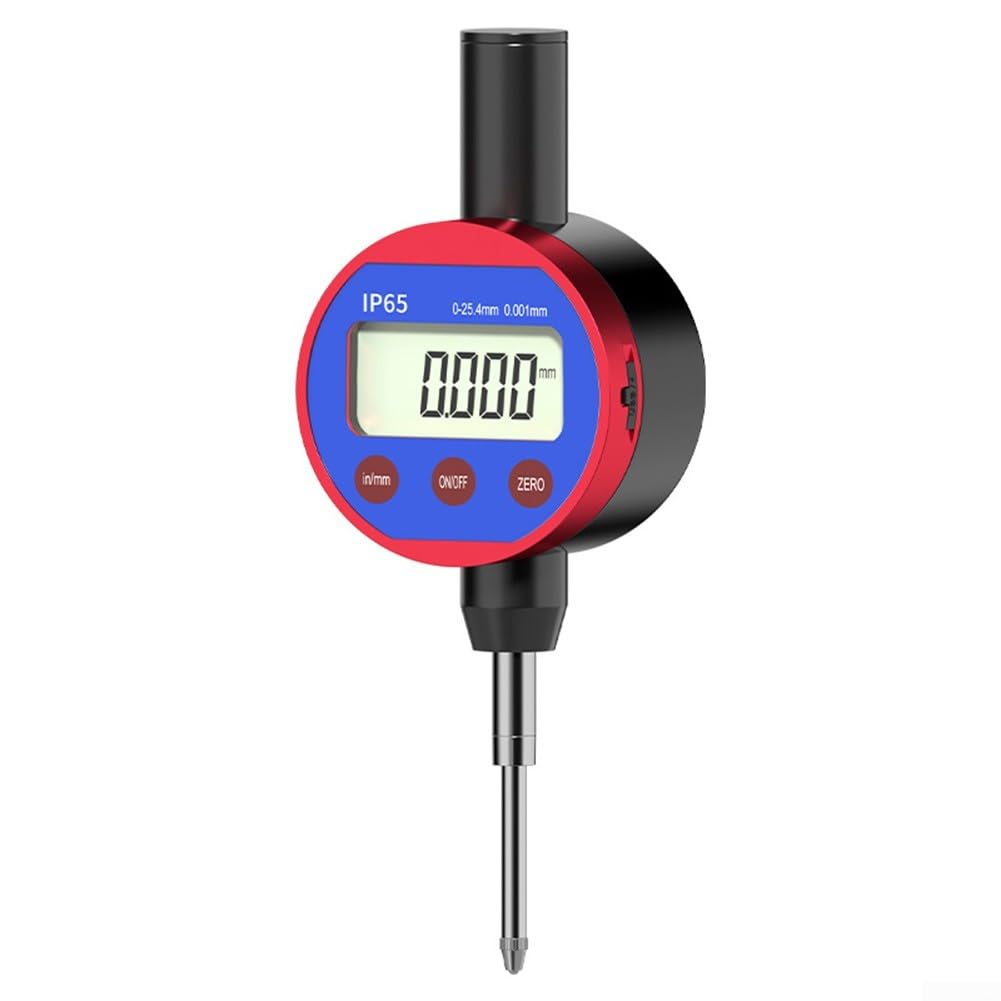 Instrumento de medición digital de altura con indicador de dial para mediciones precisas de profundidad y altura en uso industrial (0-25.4)