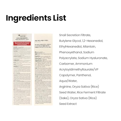 K-SECRET SEOUL 1988 Snail Mucin 97% Essence — view 7