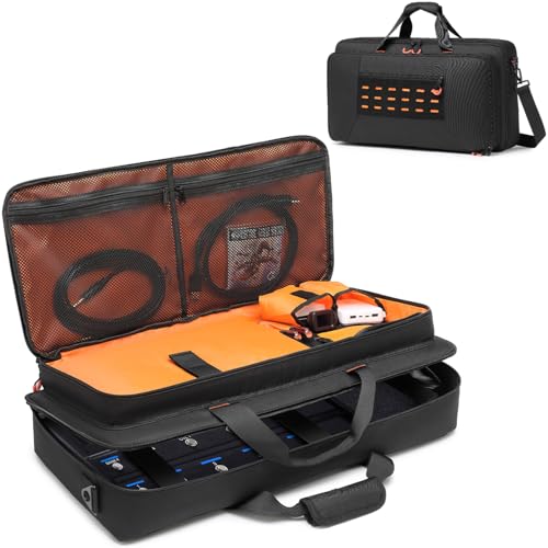 SLINRKE Carrying Bag Compatible with Boss ME-80 / ME-90 / GT-1000 / GX-100 Guitar Multi-effects...