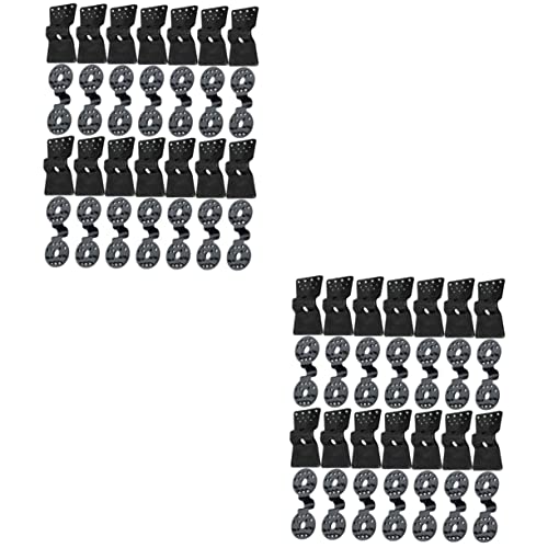 Abaodam 2sets Backyard Sunshade Clamp Mesh Buckle for Garden Net Clip for Sunshade 30pcs*2