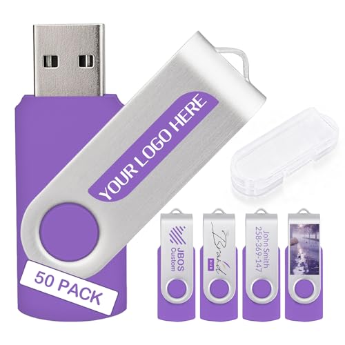 Clés USB 2.0 personnalisées en vrac JBOS 2 Go violettes pour entreprise