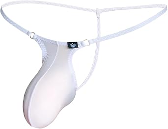 80g Ultra-Thin High-Stretch Nylon Mens Thongs Sexy See-Through G-String for Men Soft Breathable Underwear