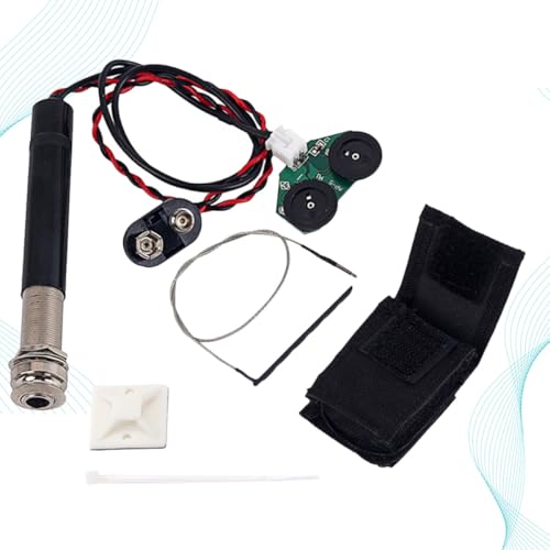 Micro guitare acoustique avec contrôle de volume intégré et préampli piézo