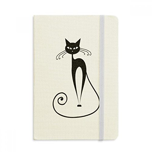 Carnet A5 chat noir léger et flexible pour remplacer les cahiers lourds et rigides