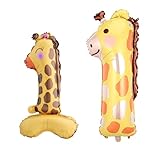 Adorable Tier Thema Party Dekorationen: Die niedliche Giraffe Design fügt eine skurrile Note zu Ihrer Dekoration, so dass es die Partei der Mittelpunkt, die wunderbare Erinnerungen schafft. Das einzigartige Design in Form eines Cartoon-Tiers macht sie zu einer unvergesslichen Ergänzung für jede Party.
