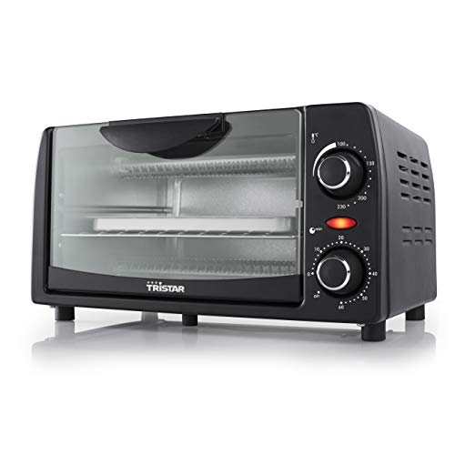 Tristar OV-1431 Horno con Grill, 800 W, 9 litros, Negro