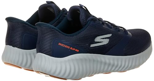 Skechers Skechers Mens Hands Free Slip-ins Go Run Now Sneaker Navy 7 X-Wide
