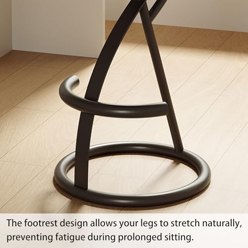 Tabouret de bar cuisine minimaliste haut design pour îlot central