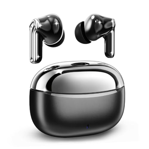 Wireless Earbuds for Samsung S25 S24 Z Flip 7 Fold 7 [ANC & ENC] Bluetooth Headphones Noise Cancelling Clear Call Microphone 40H Play Time HiFi Stereo Touch Control for iPhone/Galaxy/Android/PC/Laptop