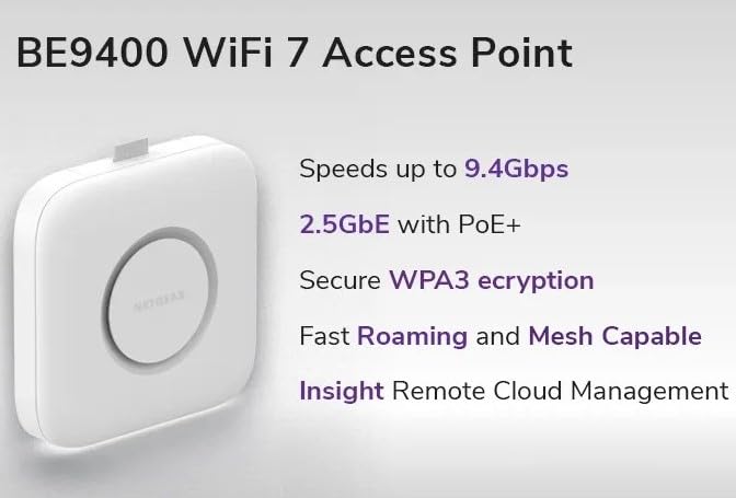 Amazon.co.jp: NETGEAR 無線lan アクセスポイント WiFi7 BE9400