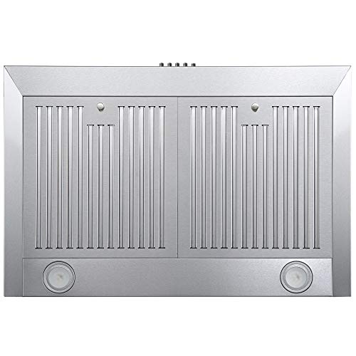 DKB Campana Range Hood de 30.0 in de montaje en pared en acero i
