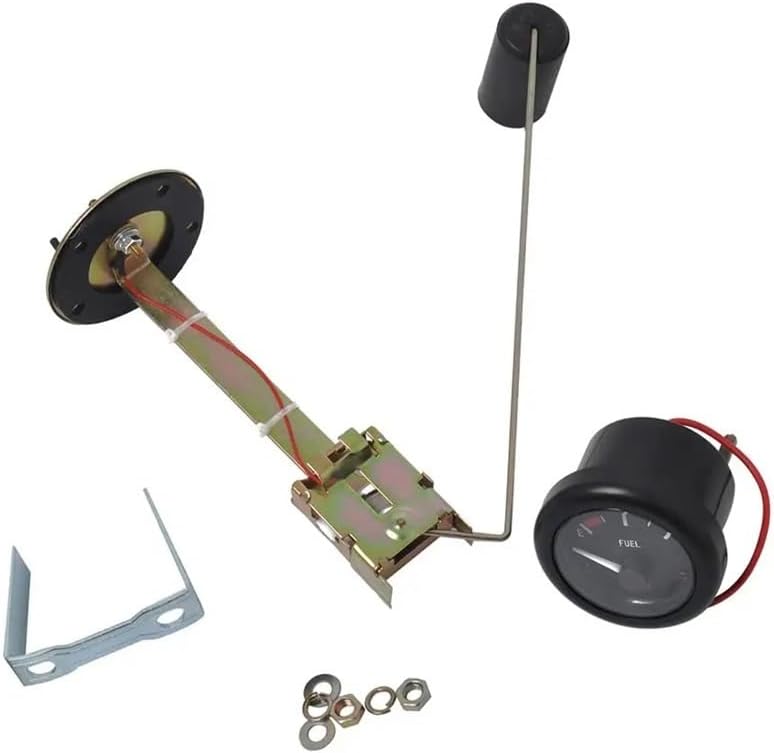 Universal 52mm 2" Level Gauge E-1/2-F and 350mm Marine