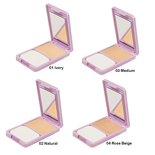 Silky Girl Magic Bb Chiffon Powder Foundation 02 Natural 1'S - Formulated With Vitamin E And Silica - Fragrance-Free - Spf35/Pa+++ #TOP3