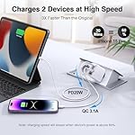 European Travel Plug Adapter USB C, 55W USB C European Charger 4-Port Fast Charger Type C Wall Charger USA to Europe Plug Adapter for iPhone 17 16 15 14 13 12 11 Pro Max X 8, Galaxy, Android - Image 5