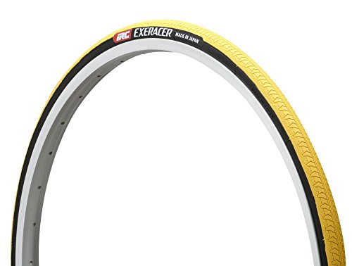 IRC TIRE (アイ・アール・シー) タイヤ スポーツ車椅子用タイヤ EXERACER エクセレーサー WO 25-540 (対応リムサイズ:WO 24 × 1 3/8) イエロー