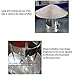 Chimney Tool Stainless Steel Chimney Cowl, Vent Cowl Pipe Rain Cover Protector Cap Ending Roof Cowl for Ducting Ventilation Cap Rain Hat Hood