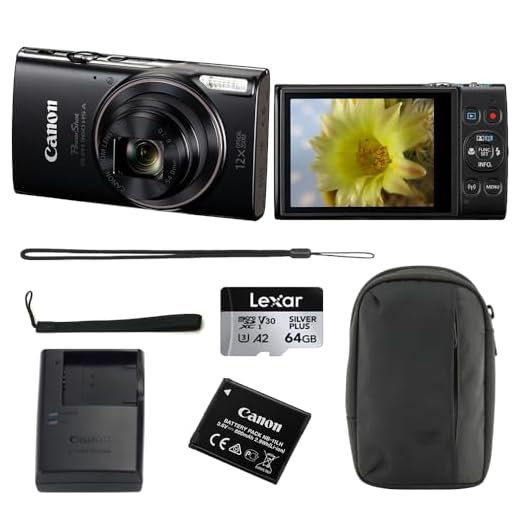 Canon PowerShot ELPH 360 HS Digital Camera Bundle