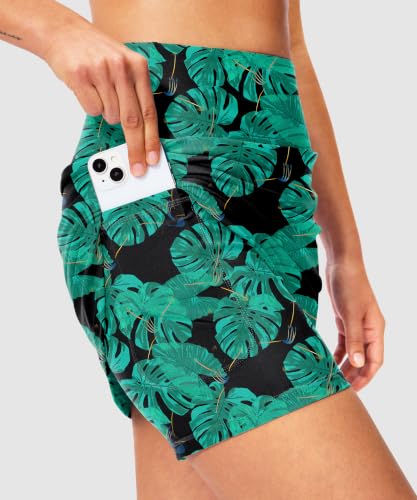 Image of Viodia Women's 18 inch /20 inch Long Swim Skirt High Waisted Modest Swimsuits Skirt Bathing Suit Tummy Control Swim Bottoms