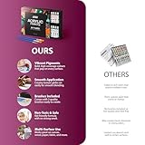 ZENO Acrylic Paint Set of 24 Colour Tubes | with 3 Paint Brushes | For Canvas Wood Ceramic Fabric | Non-Toxic | Vibrant Pigments | For Adults & Kids - Image 4