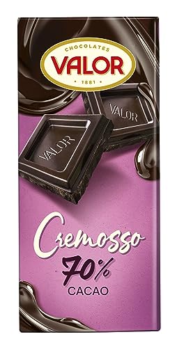 Valor - Nueva Tableta Cremosso 70% de Chocolate Negro. Descubre el placer de la Nueva Gama de Chocolate Valor más cremosa. Intenso Sabor. 90g