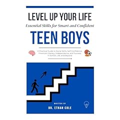 Level Up Your Life | Essential Skills for Smart and Confident Teen Boys Audiolibro Por Dr. Ethan Cole arte de portada