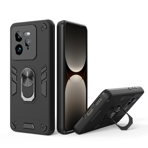 Image of NDCOM for Realme GT 7 Pro Back Cover Case | Slim Protective Realme GT 7 Pro Cover | Shockproof Ring Holder Case
