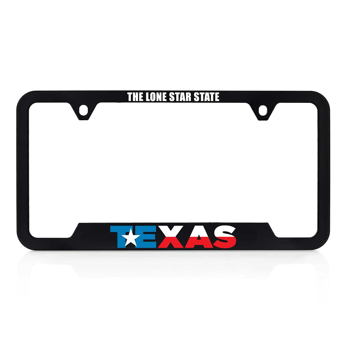 Amazon.co.jp: テキサス ナンバープレートフレーム - The Lone Star