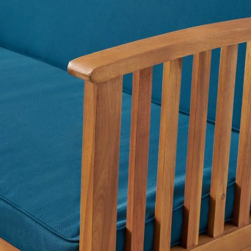 Small Outdoor Couch – Rustic Loveseat for Cozy Conversations