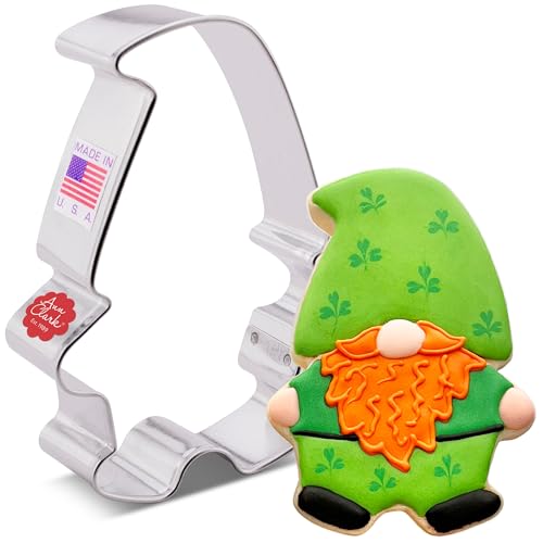 Gnome Cookie Cutter, 4" Made in USA by Ann Clark