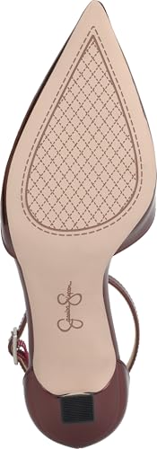 Jessica Simpson Womens Foxena Padded Insole Leather Ankle Strap4